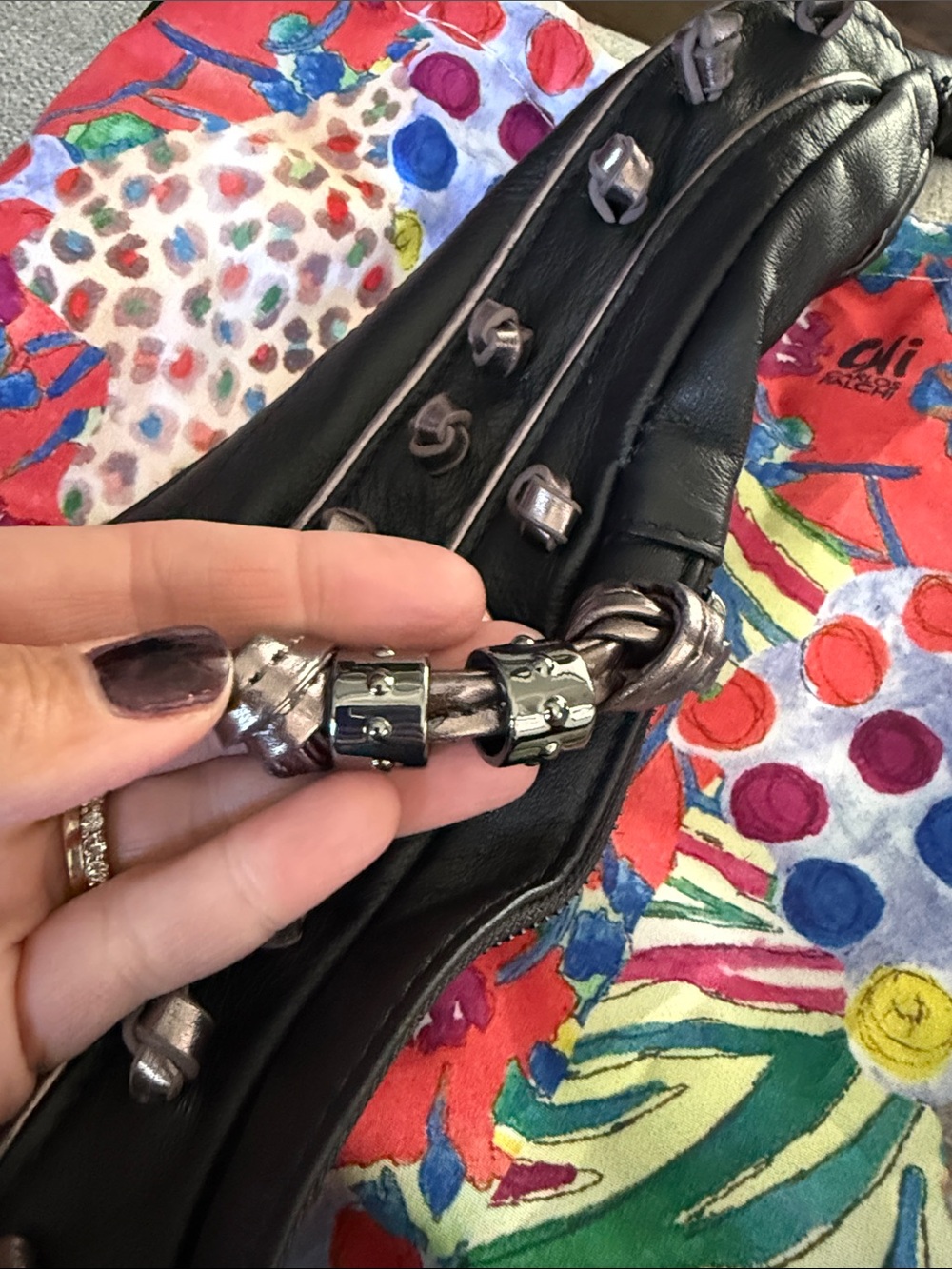Carlos Falchi bag preowned - Picture 2 of 6
